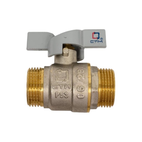 Шаровой кран для воды СТМ СТАНДАРТ 3/4", ш/ш, бабочка CWMMB034