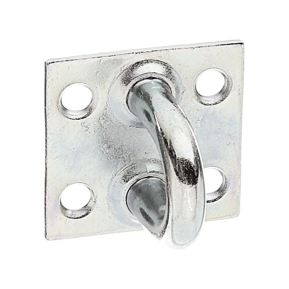 Проушина ALBERTS оц. 37x37x6,5x2 мм 348502 Проушина ALBERTS оц. 37x37x6,5x2 мм 348502