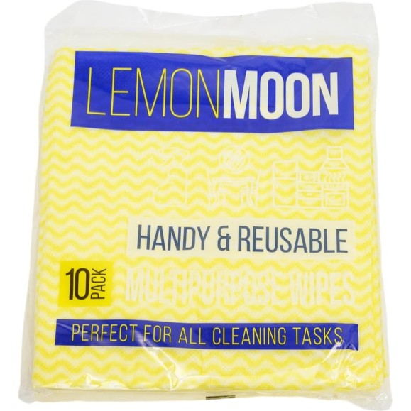 Салфетка вискозная Lemon Moon волна 340x380 50 г/м2 10 шт. L403 Салфетка вискозная Lemon Moon волна 340x380 50 г/м2 10 шт. L403