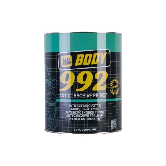 Грунт HB BODY 992 1К сер. 5кг 9920700005