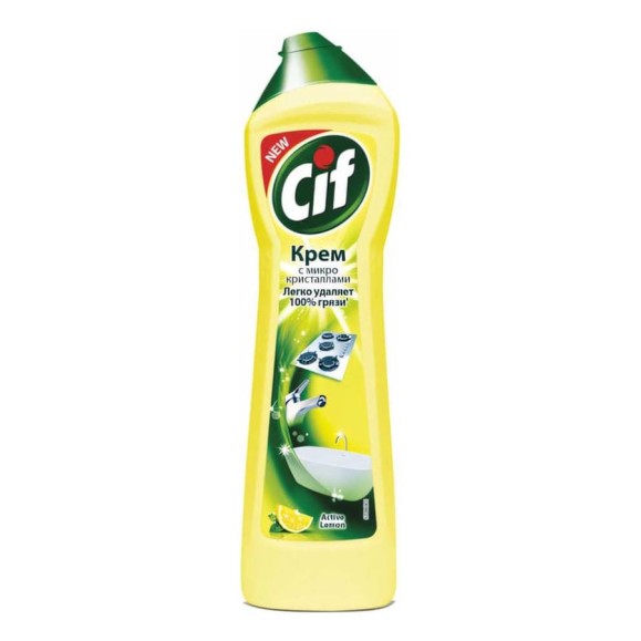 Чистящее средство CIF лимон крем 8717163044698