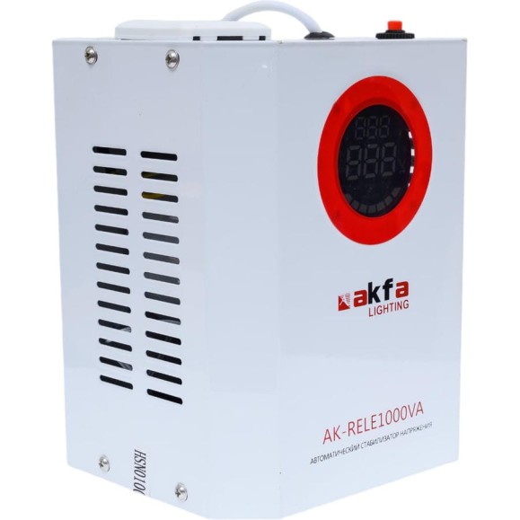 Стабилизатор напряжения Akfa Lighting ak-rele 1 кВт HSN010022BEL Стабилизатор напряжения Akfa Lighting ak-rele 1 кВт HSN010022BEL