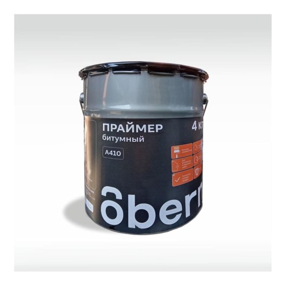 Праймер битумный Obern 4 кг/5 л 20548 Праймер битумный Obern 4 кг/5 л 20548