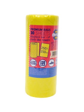 Салфетка вискозная в рулоне Meule 25x25 см, 30 шт. 00-00000073
