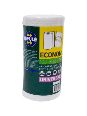 Тряпки в рулонах Meule ECONOM ROLLS 100 SHEETS 22x22 см, 100 шт. 00-00000128