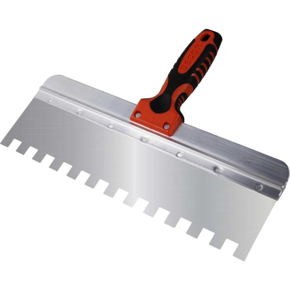 Шпатель DECOR 350 мм, зуб 14x14 мм, 0.5 мм 320-1435 11613632 Шпатель DECOR 350 мм, зуб 14x14 мм, 0.5 мм 320-1435 11613632