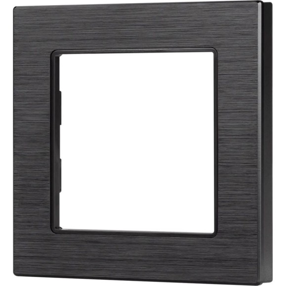 Рамка Arlight алюминиевая FRM-PRESTO-ALS-1-BK 1шт 043850