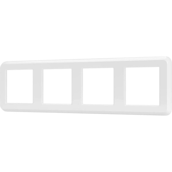 Рамка Arlight пластиковая FRM-VERSA-PL-4-WH 1шт 045187