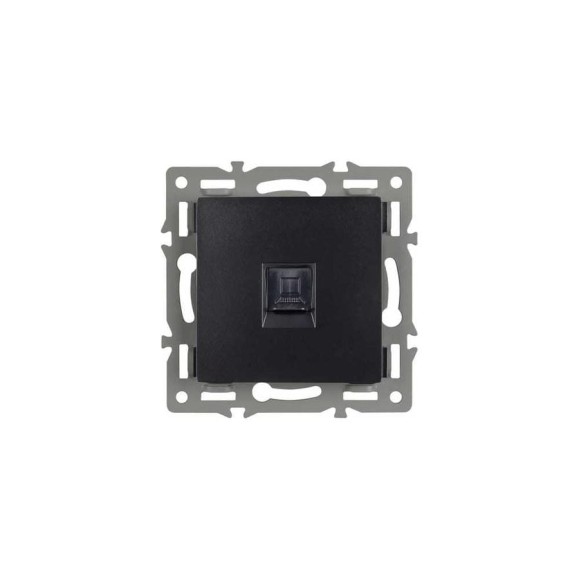 Механизм компьютерной розетки Arlight SCT-MPC1-PL-BK 1шт 045334