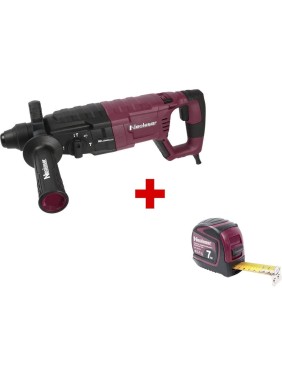 Перфоратор NeoLaser NRH-800 800Вт, патрон SDS-Plus, 3+1 реж.,3,8Дж, 0-5500уд/мин + рулетка измерительная NL02001/NL0010