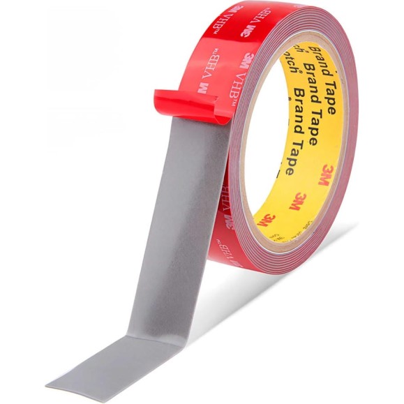 Скотч двусторонний Saros Polymer 3М, 10мм, 3 метра, 88019