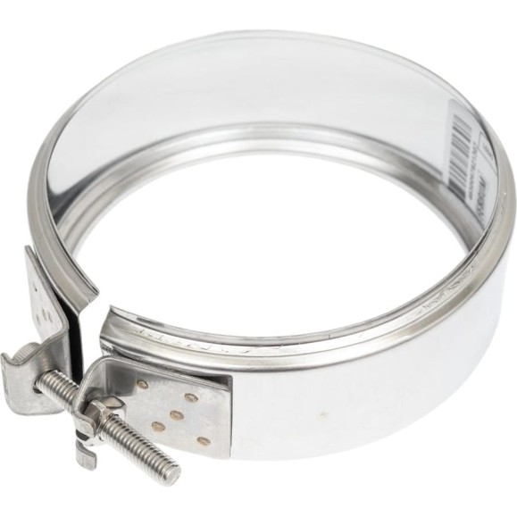 Хомут обжимной Ferrum 0.5 мм, ф100 f4901 Хомут обжимной Ferrum 0.5 мм, ф100 f4901
