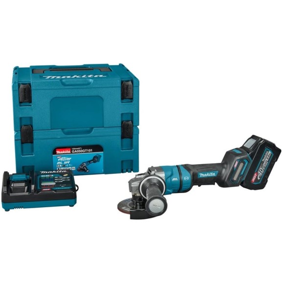 Шлифовальная угловая аккумуляторная машина Makita XGT BL 40 В GA050GT101 Шлифовальная угловая аккумуляторная машина Makita XGT BL 40 В GA050GT101