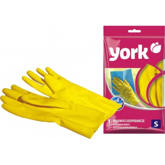 Резиновые перчатки YORK S 092030 Резиновые перчатки YORK S 092030