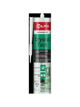 Монтажный клей Silfix Crystal Tack, прозрачный, 280 мл. SCTT280 Монтажный клей Silfix Crystal Tack, прозрачный, 280 мл. SCTT280