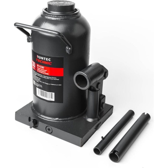 Домкрат бутылочный профессиональный RUNTEC 30 т, 255-455 мм TECHNIC RT-VJ30T Домкрат бутылочный профессиональный RUNTEC 30 т, 255-455 мм TECHNIC RT-VJ30T