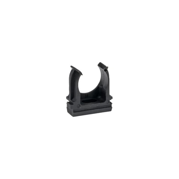 Крепеж-клипса для ручного монтажа EKF d25 мм, 100 шт., черная -Plast derj-z-25s-black