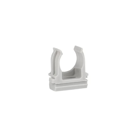 Крепеж-клипса для ручного монтажа EKF d20 мм, 100 шт., серая -Plast derj-z-20sn