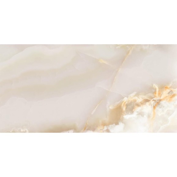 Керамогранит полированный LCM Монако Оникс кремовый / Monaco Onyx Crema 600х1200 (2 шт в уп/53,28 м в пал) 60120MCA01P