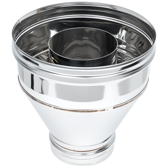 Конус FERRUM сталь 430, 0.5 мм ф100x200 f2601 Конус FERRUM сталь 430, 0.5 мм ф100x200 f2601