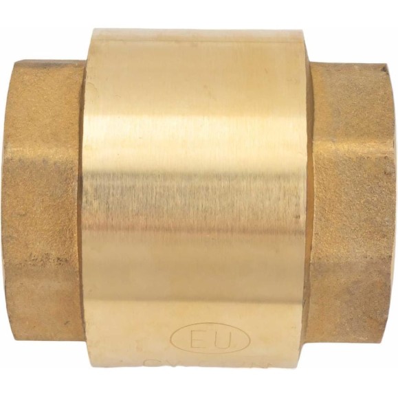 Обратный клапан с пластиковым золотником EUROS 1 1/4" ВР-ВР EU.ST4001066 114 Обратный клапан с пластиковым золотником EUROS 1 1/4" ВР-ВР EU.ST4001066 114
