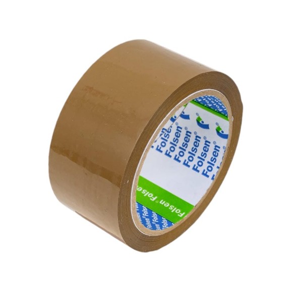 Упаковочная лента Folsen 48 мм x 66 м, коричневая Hot-melt PP 45 мк 0421848 Упаковочная лента Folsen 48 мм x 66 м, коричневая Hot-melt PP 45 мк 0421848