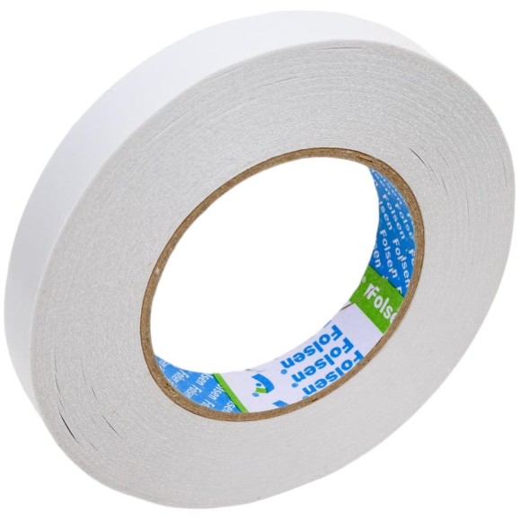 Бумажная двусторонняя лента FOLSEN 19 мм x 50м, Tissue 033385019 Бумажная двусторонняя лента FOLSEN 19 мм x 50м, Tissue 033385019