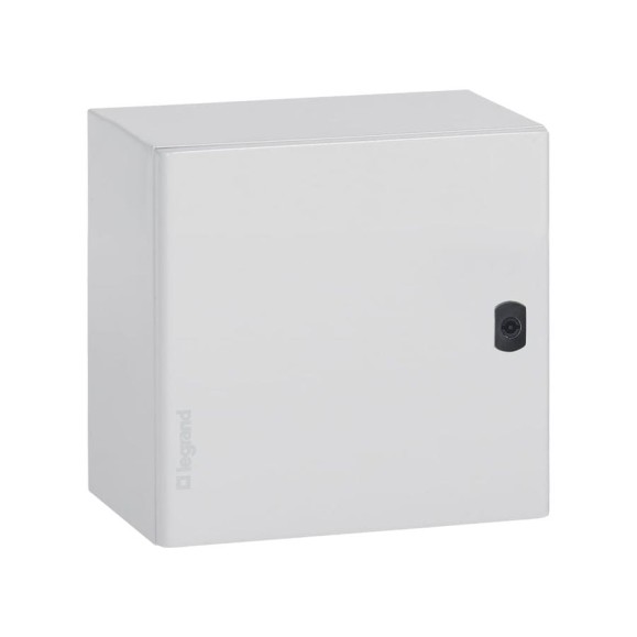 Шкаф Legrand Atlantic IP55, IK10, RAL 7035, 500x500x250, квадратный, металлический 035532