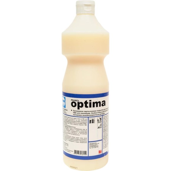 Эмульсия OPTIMA (1 л) для гладких полов Pramol 3514.201 Эмульсия OPTIMA (1 л) для гладких полов Pramol 3514.201