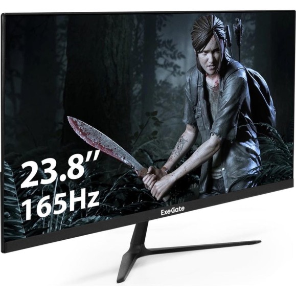 Монитор ExeGate Combat EG2407C игровой, 165 Гц, 23.8", IPS LED, Grade A+, FHD, 1920x1080, 165Гц, 16:9, 300cd/m2, 1000:1, 178/178, 1ms, HDMI, DisplayPort 295589 Монитор ExeGate Combat EG2407C игровой, 165 Гц, 23.8", IPS LED, Grade A+, FHD, 1920x1080, 165Гц, 16:9, 300cd/m2, 1000:1, 178/178, 1ms, HDMI, DisplayPort 295589