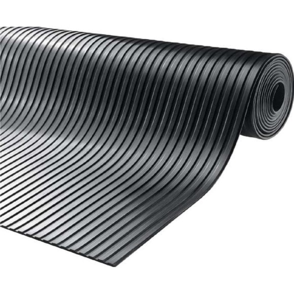 Резиновое рулонное покрытие ComeForte «Рифленка» 1х10 м Wide Rubber СС004047