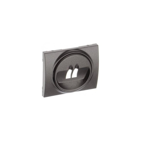 Лицевая панель для одиночной розетки для колонок Legrand Galea Life Кат № 7 757 85 Dark Bronze 771200 Лицевая панель для одиночной розетки для колонок Legrand Galea Life Кат № 7 757 85 Dark Bronze 771200