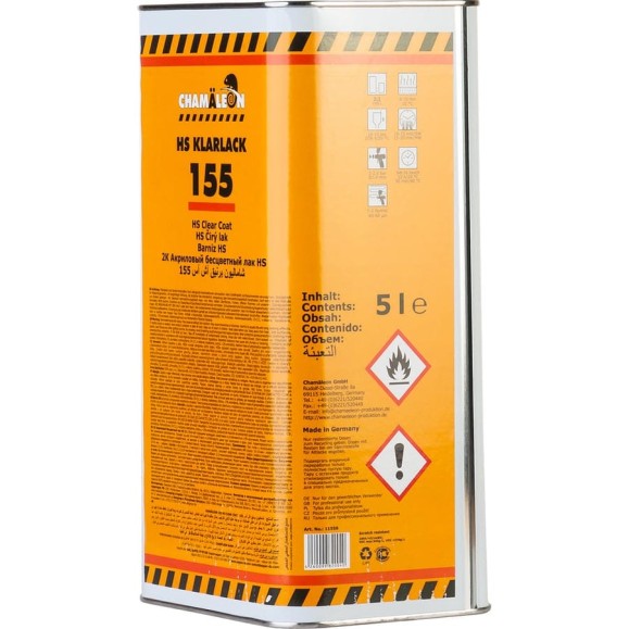 Бесцветный лак Chamaeleon HS 5 л 11558 Бесцветный лак Chamaeleon HS 5 л 11558