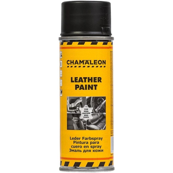 Эмаль для кожи Chamaeleon черная матовая 26806 Эмаль для кожи Chamaeleon черная матовая 26806