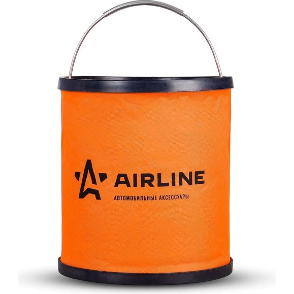 Компактное оранжевое ведро-трансформер 11л Airline AB-O-02