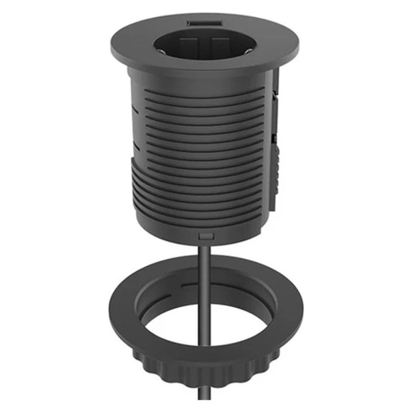 Розеточный блок FABRIKA MVK MVK (черный) G5201-1UC Розеточный блок FABRIKA MVK MVK (черный) G5201-1UC