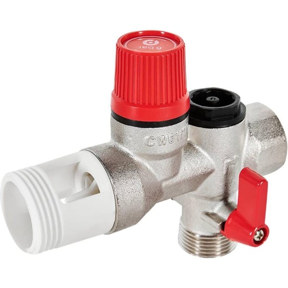Группа безопасности для бойлера ROMMER 6 бар 3/4 RVS-0007-007020 RG0092LPJR8C1H Группа безопасности для бойлера ROMMER 6 бар 3/4 RVS-0007-007020 RG0092LPJR8C1H