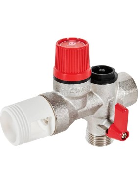 Группа безопасности для бойлера ROMMER 6 бар 1/2 RVS-0007-007015 RG0092LPJR85HG