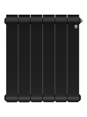 Радиатор биметаллический Royal Thermo Infinity 500 Noir Sable 6 секций НС-1630000