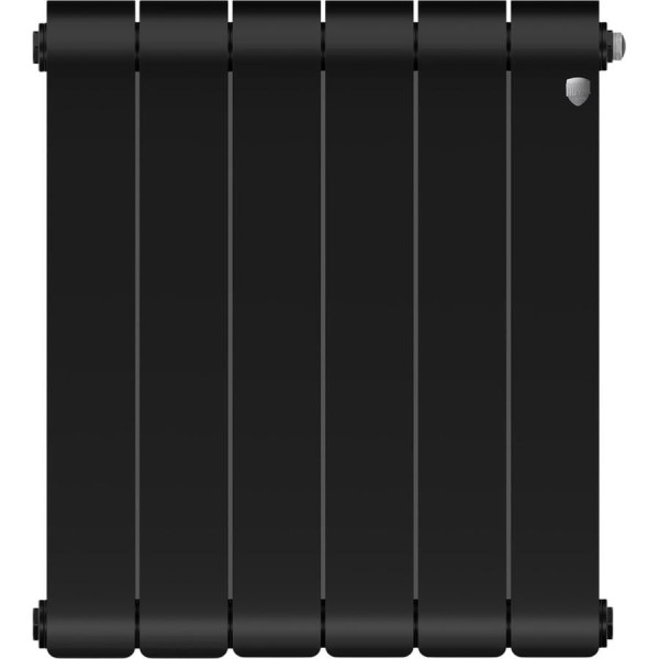 Радиатор биметаллический Royal Thermo Infinity 500 Noir Sable 6 секций НС-1630000