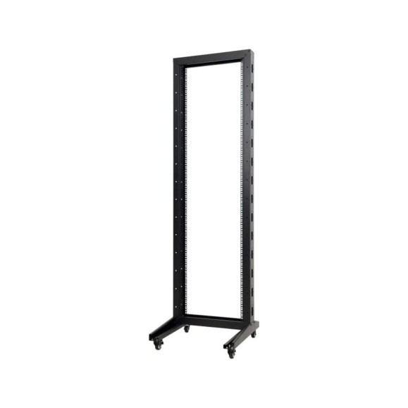 Стойка однорамная TWT 42U, черная TWT-RACK1-42U-BK
