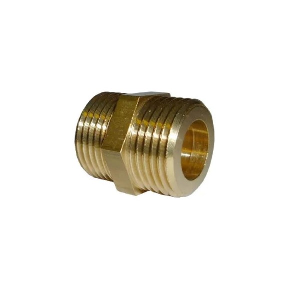 Переходник латунный 3/8" папа-3/8" папа ACG 1011567
