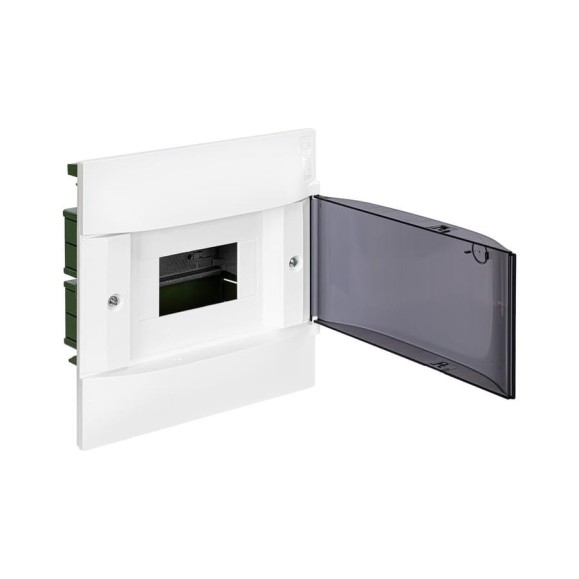 Пластиковый щиток Legrand Practibox S встраиваемый (в полые стены) 1x6 Дымчатая дверь 134576