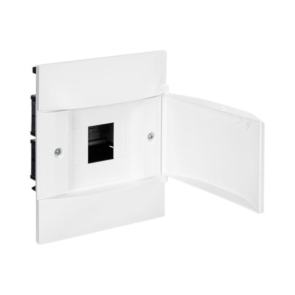 Пластиковый щиток Legrand Practibox S встраиваемый 1x4 Белая дверь 134544