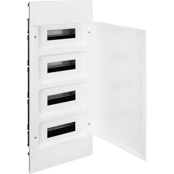 Пластиковый щиток Legrand Practibox S встраиваемый 4x12 Белая дверь 135544