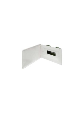Встраиваемый щиток Legrand Practibox3 белая дверь 1x8м земля 401711