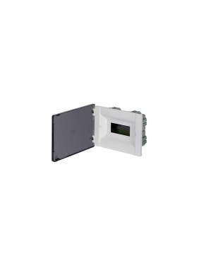 Встраиваемый щиток Legrand Practibox3 прозрачная дверь 1x8м земля+нейтраль 401751