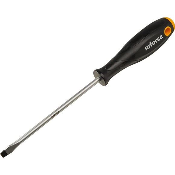 Шлицевая отвертка Inforce SL6x150 06-09-61 Шлицевая отвертка Inforce SL6x150 06-09-61