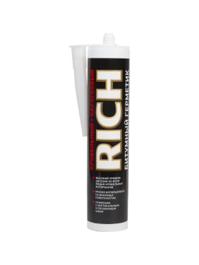 Битумный герметик RICH черный 113951