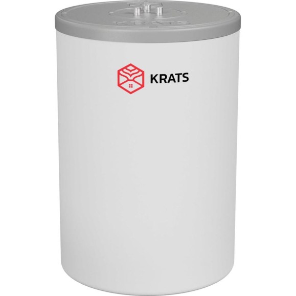 Настенный бойлер косвенного нагрева KRATS 160 Comfort белый (нерж.,объем 112л, произв.922л/час при 40C, отверстие под ТЭН G 1 1/2) BKNСW-160-W
